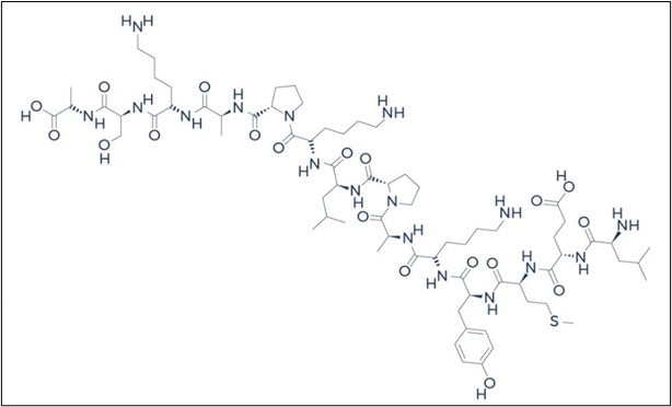 PEG-MGF Peptide - Chemical Structure