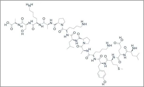 PEG-MGF Peptide - Chemical Structure