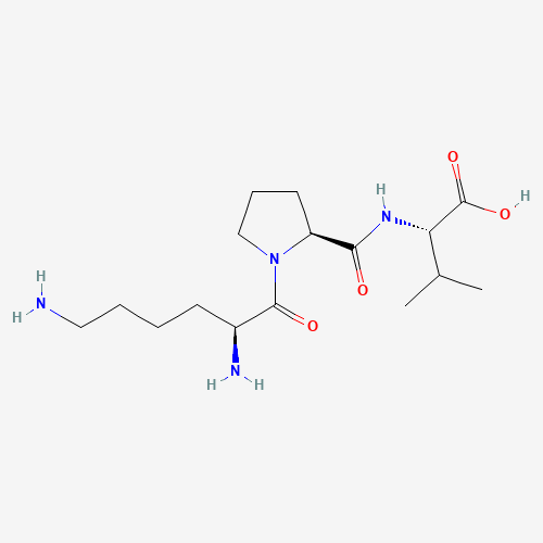 Chemical structure of KPV Peptide