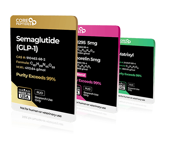 Peptides for Sale Online - USA Made | Core Peptides