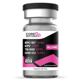 KLOW (BPC-157, KPV, TB-500, GHK-Cu) Blend (80mg)