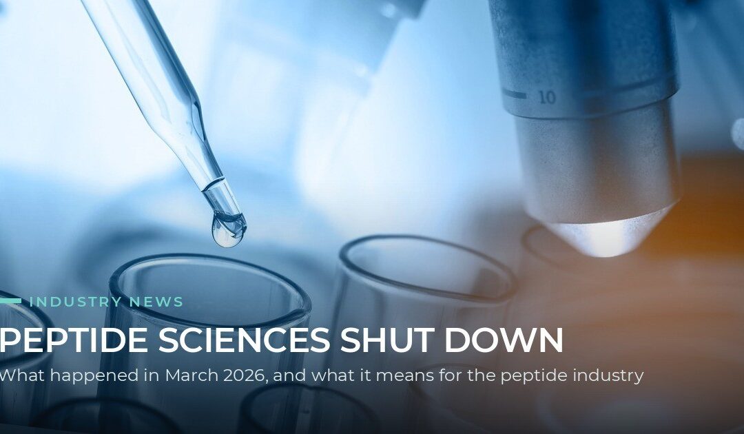 Peptide Sciences Shut Down: What Actually Happened, and What It Means for the Peptide Industry